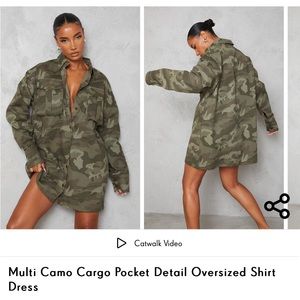 Camo dress shirt